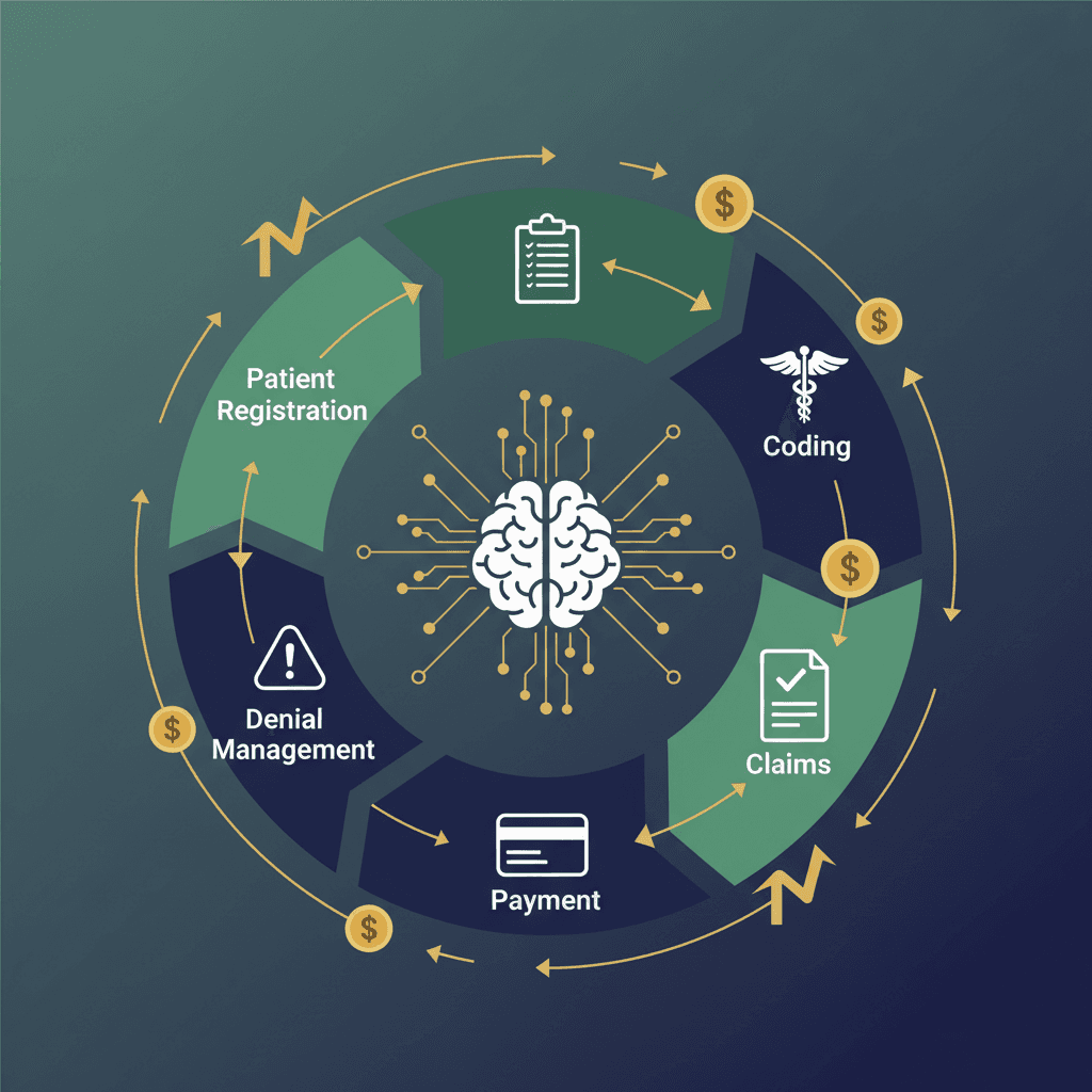 AI Revenue Cycle Management for Hospitals illustration