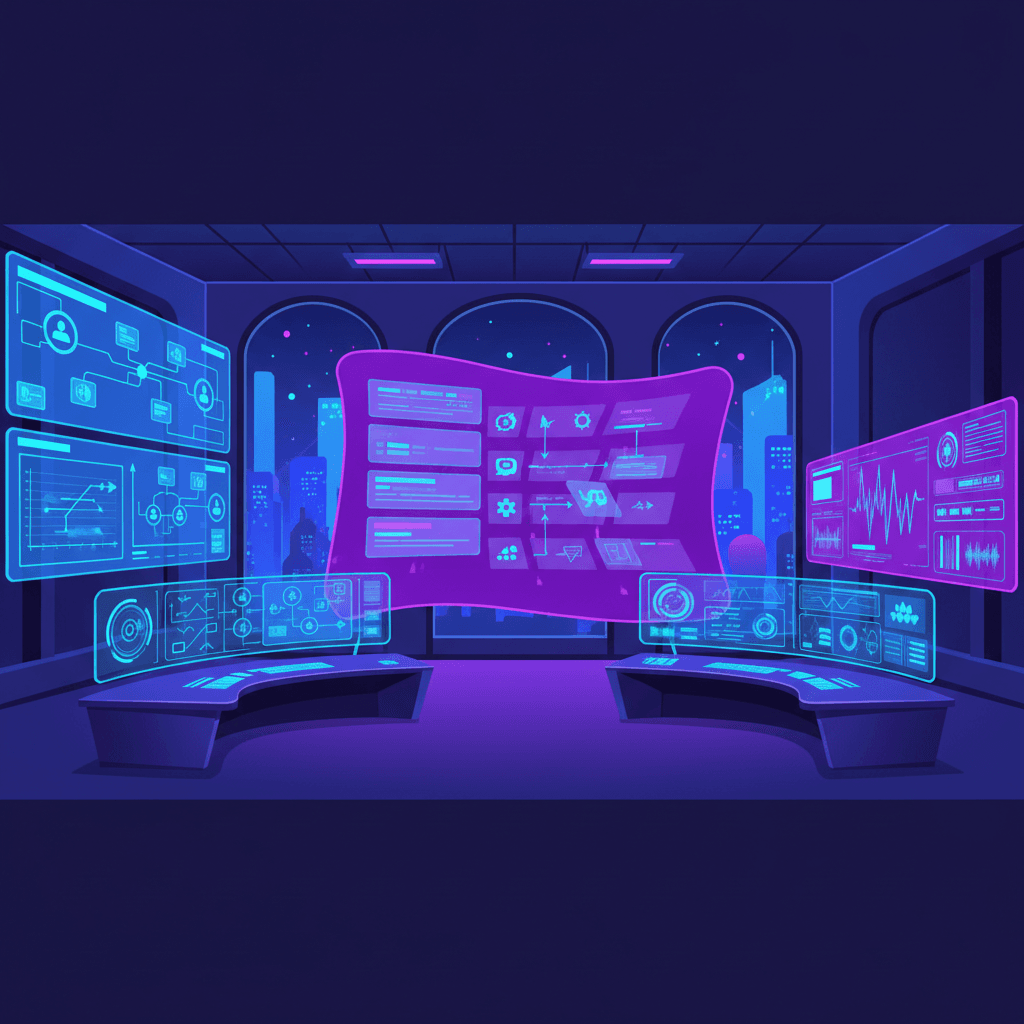 Dashboard showing hospital handling thousands of patient messages with AI automation