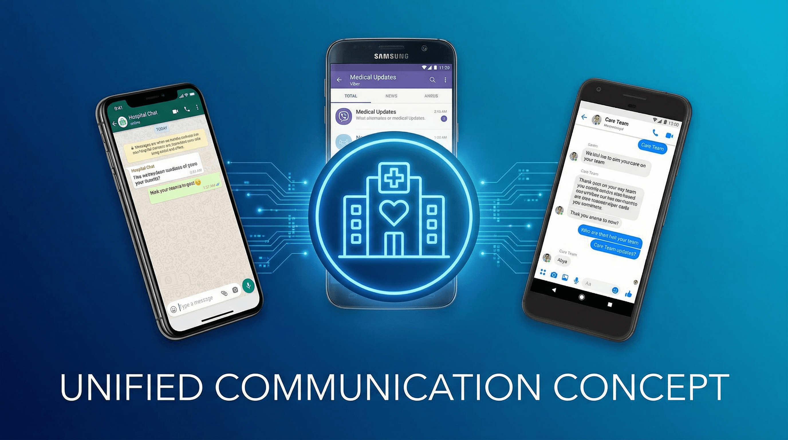 Omnichannel patient engagement platform dashboard