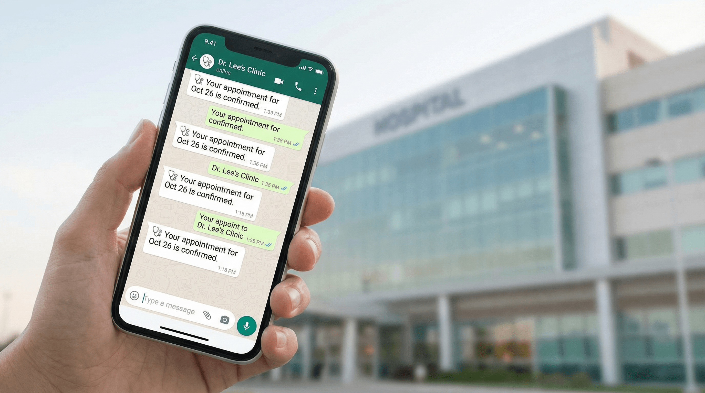 WhatsApp healthcare chatbot for patient engagement